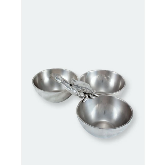 Arthur Court Designs Crab 3-Bowl Bowl Dinnerware & Flatware 6 Arthur Court Designs Crab 3-Bowl Bowl Dinnerware & Flatware - Image 6