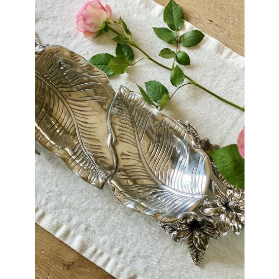 Arthur Court Designs Magnolia Centerpiece Tray Serveware 4 Arthur Court Designs Magnolia Centerpiece Tray Serveware - Image 4