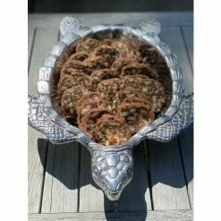 Arthur Court Designs Sea Turtle Oval Bowl Dinnerware & Flatware