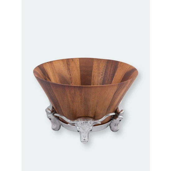 Arthur Court Designs Longhorn Salad Bowl Dinnerware & Flatware Arthur Court Designs Longhorn Salad Bowl Dinnerware & Flatware -Arthur Court Designs Sales unnamed file 1673