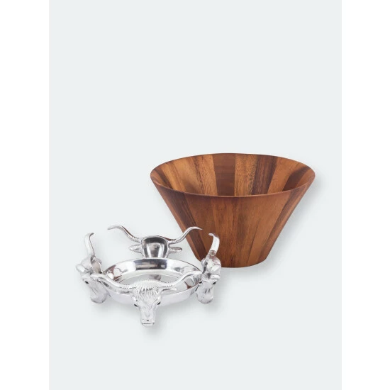 Arthur Court Designs Longhorn Salad Bowl Dinnerware & Flatware Arthur Court Designs Longhorn Salad Bowl Dinnerware & Flatware -Arthur Court Designs Sales unnamed file 1674