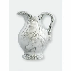Arthur Court Designs Horse And Rope Pitcher Serveware
