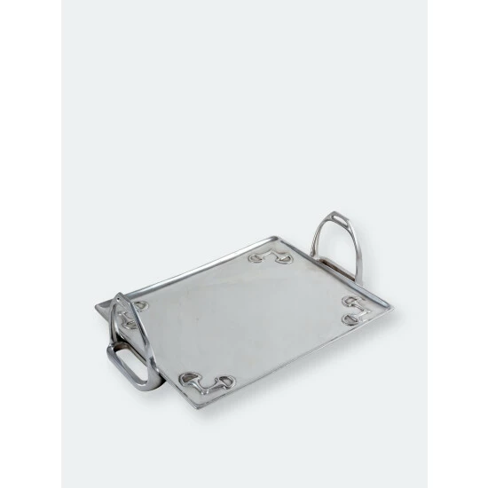 Arthur Court Designs Equestrian Stirrup Tray - Large Serveware 1 Arthur Court Designs Equestrian Stirrup Tray - Large Serveware