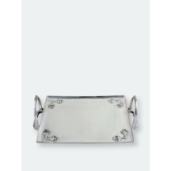 Arthur Court Designs Equestrian Stirrup Tray - Large Serveware 2 Arthur Court Designs Equestrian Stirrup Tray - Large Serveware - Image 2