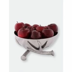 Arthur Court Designs Antler Pedestal Bowl Dinnerware & Flatware