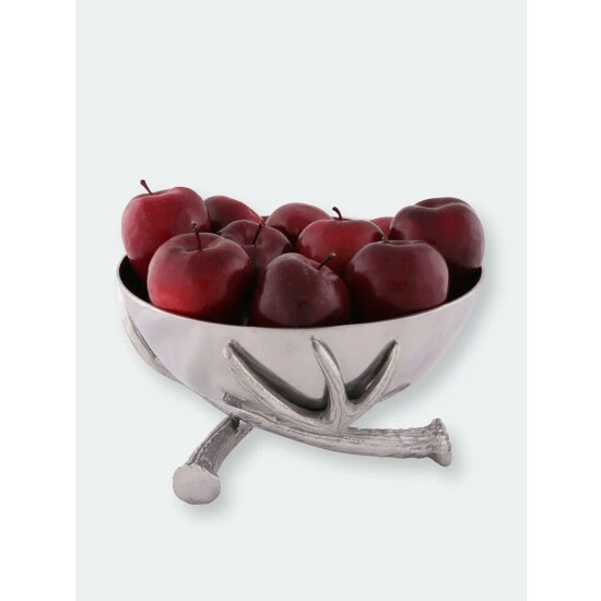 Arthur Court Designs Antler Pedestal Bowl Dinnerware & Flatware 1 Arthur Court Designs Antler Pedestal Bowl Dinnerware & Flatware