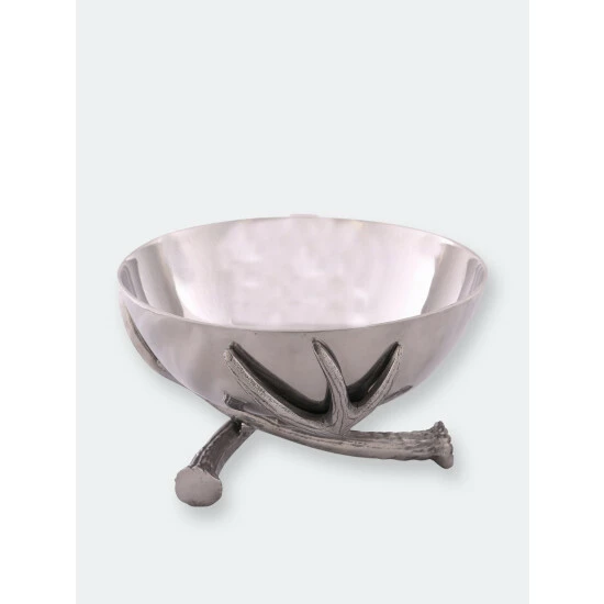 Arthur Court Designs Antler Pedestal Bowl Dinnerware & Flatware 2 Arthur Court Designs Antler Pedestal Bowl Dinnerware & Flatware - Image 2
