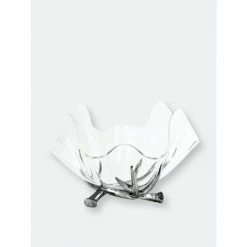 Arthur Court Designs Antler Stand Acrylic Bowl 14 Dinnerware & Flatware