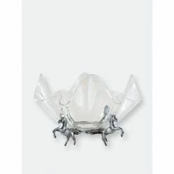 Arthur Court Designs Horse Stand Acrylic Bowl 14 Dinnerware & Flatware
