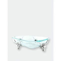 Arthur Court Designs Long Horn Steer Pyrex Holder 3qt Serveware