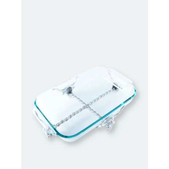 Arthur Court Designs Long Horn Steer Pyrex Holder 3qt Serveware 4 Arthur Court Designs Long Horn Steer Pyrex Holder 3qt Serveware - Image 4