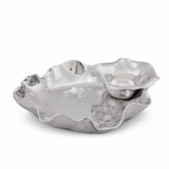 Arthur Court Designs Carmel Chip And Dip Set Serveware