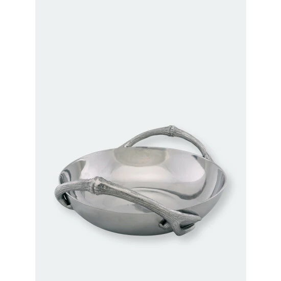 Arthur Court Designs Antler Large Bowl Dinnerware & Flatware 1 Arthur Court Designs Antler Large Bowl Dinnerware & Flatware