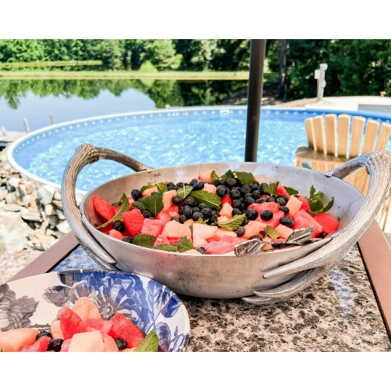 Arthur Court Designs Antler Large Bowl Dinnerware & Flatware 4 Arthur Court Designs Antler Large Bowl Dinnerware & Flatware - Image 4