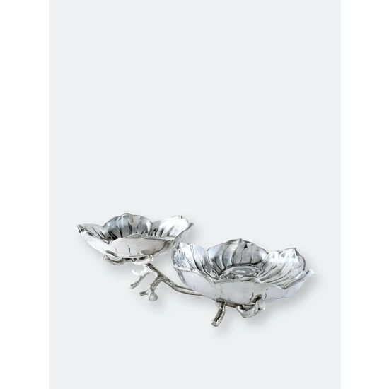 Arthur Court Designs Magnolia 2-Bowl Bowl Dinnerware & Flatware 2 Arthur Court Designs Magnolia 2-Bowl Bowl Dinnerware & Flatware - Image 2