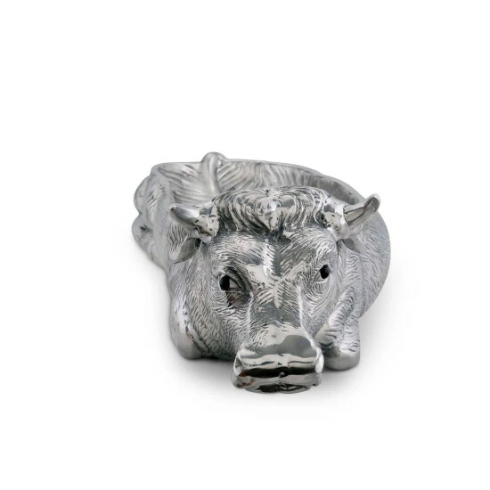 Arthur Court Designs Cow Carving Serving Tray Serveware 4 Arthur Court Designs Cow Carving Serving Tray Serveware - Image 4