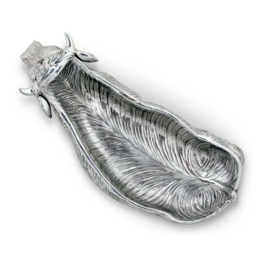 Arthur Court Designs Cow Carving Serving Tray Serveware 5 Arthur Court Designs Cow Carving Serving Tray Serveware - Image 5