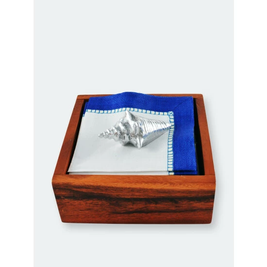 Arthur Court Designs Shell Napkin Weight Serveware 5 Arthur Court Designs Shell Napkin Weight Serveware - Image 5