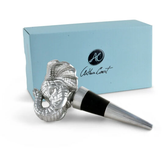Arthur Court Designs Elephant Bottle Stopper Barware Arthur Court Designs Elephant Bottle Stopper Barware -Arthur Court Designs Sales unnamed file 1909