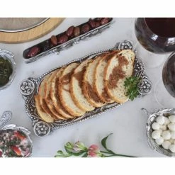 Arthur Court Designs Concho Bread Tray Serveware