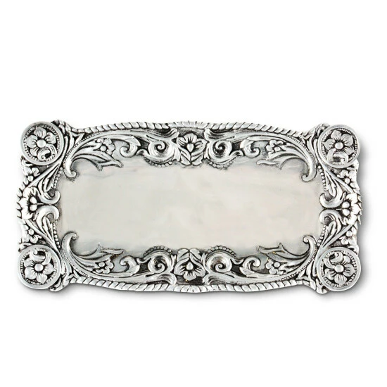 Arthur Court Designs Concho Bread Tray Serveware 2 Arthur Court Designs Concho Bread Tray Serveware - Image 2