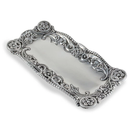 Arthur Court Designs Concho Bread Tray Serveware 5 Arthur Court Designs Concho Bread Tray Serveware - Image 5