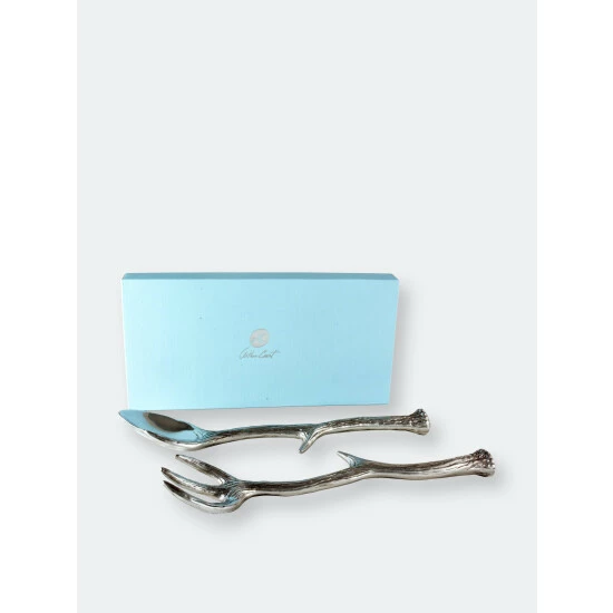 Arthur Court Designs Antler Serving Set Serveware 8 Arthur Court Designs Antler Serving Set Serveware - Image 8