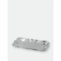 Arthur Court Designs Fleur-De-Lis Bread Tray 6x12 Serveware