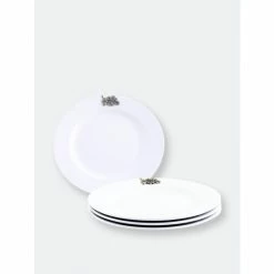 Arthur Court Designs Oak Leaf Melamine Lunch Plates - Set Of 4 Serveware