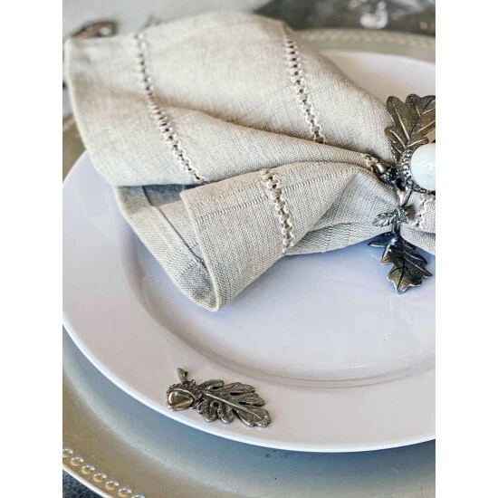 Arthur Court Designs Oak Leaf Melamine Lunch Plates - Set Of 4 Serveware 2 Arthur Court Designs Oak Leaf Melamine Lunch Plates - Set Of 4 Serveware - Image 2