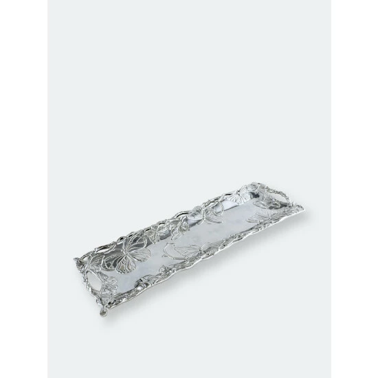 Arthur Court Designs Butterfly - Oblong Tray 18 X 6 Serveware 2 Arthur Court Designs Butterfly - Oblong Tray 18 X 6 Serveware - Image 2