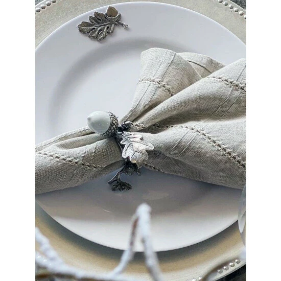 Arthur Court Designs Oak Leaf Melamine Lunch Plates - Set Of 4 Serveware 5 Arthur Court Designs Oak Leaf Melamine Lunch Plates - Set Of 4 Serveware - Image 5