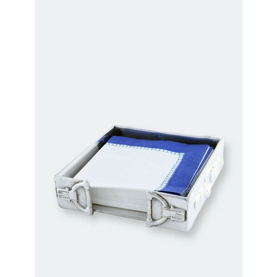 Arthur Court Designs Equestrian Cocktail Napkin Box Serveware 1 Arthur Court Designs Equestrian Cocktail Napkin Box Serveware