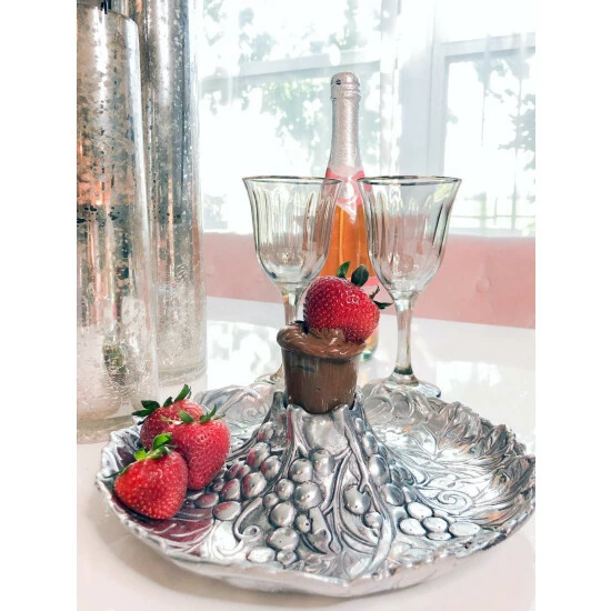 Arthur Court Designs Grape Tidbit Tray Serveware 1 Arthur Court Designs Grape Tidbit Tray Serveware