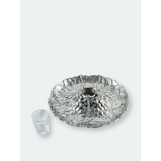 Arthur Court Designs Grape Tidbit Tray Serveware 4 Arthur Court Designs Grape Tidbit Tray Serveware - Image 4