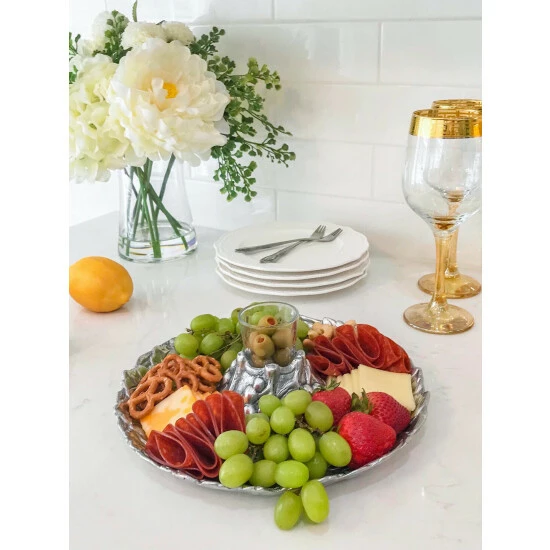 Arthur Court Designs Grape Tidbit Tray Serveware 9 Arthur Court Designs Grape Tidbit Tray Serveware - Image 9