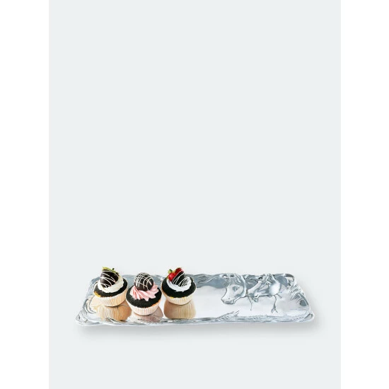 Arthur Court Designs Horse Oblong Tray Serveware 4 Arthur Court Designs Horse Oblong Tray Serveware - Image 4