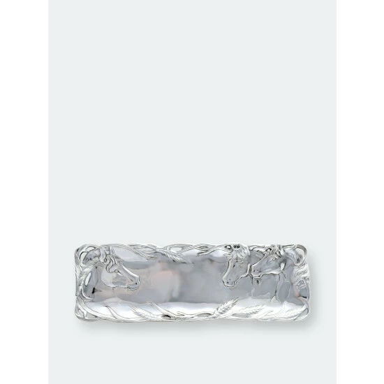 Arthur Court Designs Horse Oblong Tray Serveware 5 Arthur Court Designs Horse Oblong Tray Serveware - Image 5