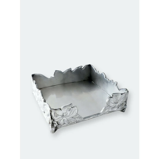 Arthur Court Designs Magnolia Luncheon Napkin Box Serveware 4 Arthur Court Designs Magnolia Luncheon Napkin Box Serveware - Image 4