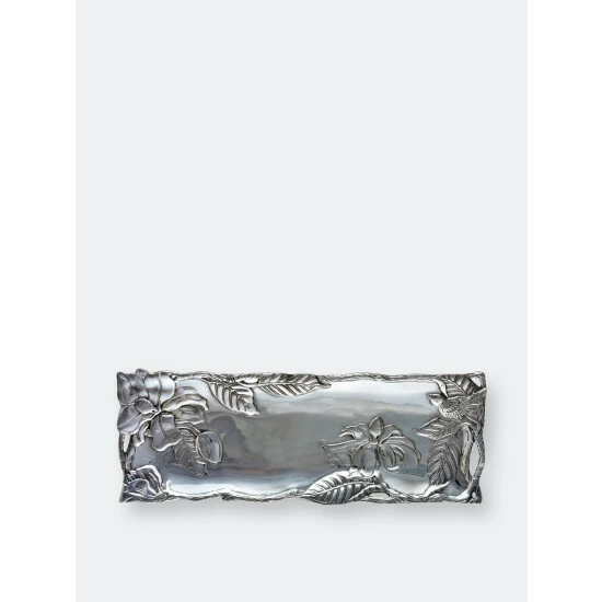 Arthur Court Designs Magnolia Oblong Serving Tray Serveware 2 Arthur Court Designs Magnolia Oblong Serving Tray Serveware - Image 2