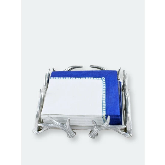 Arthur Court Designs Antler Luncheon Napkin Box Serveware 4 Arthur Court Designs Antler Luncheon Napkin Box Serveware - Image 4