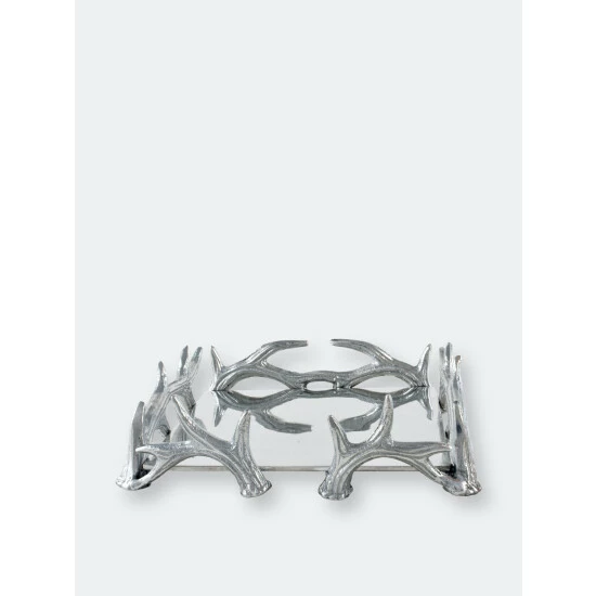Arthur Court Designs Antler Luncheon Napkin Box Serveware 5 Arthur Court Designs Antler Luncheon Napkin Box Serveware - Image 5