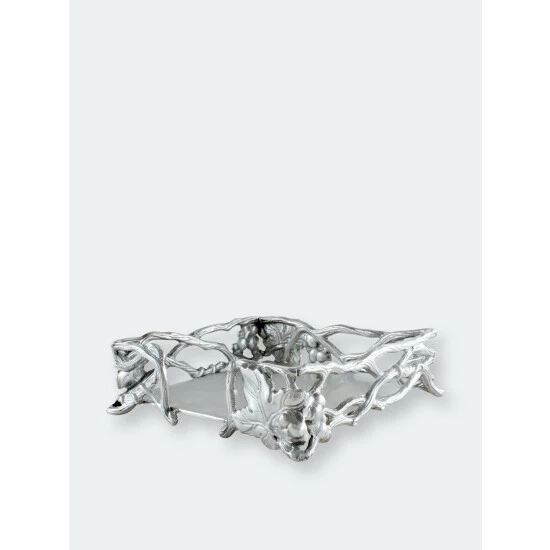 Arthur Court Designs Grape Open Vine Napkin Box Serveware 1 Arthur Court Designs Grape Open Vine Napkin Box Serveware