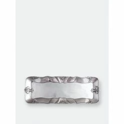 Arthur Court Designs Fleur-De-Lis Oblong Tray Serveware