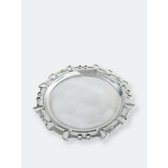 Arthur Court Designs Equestrian Round Tray 12 Serveware 2 Arthur Court Designs Equestrian Round Tray 12 Serveware - Image 2