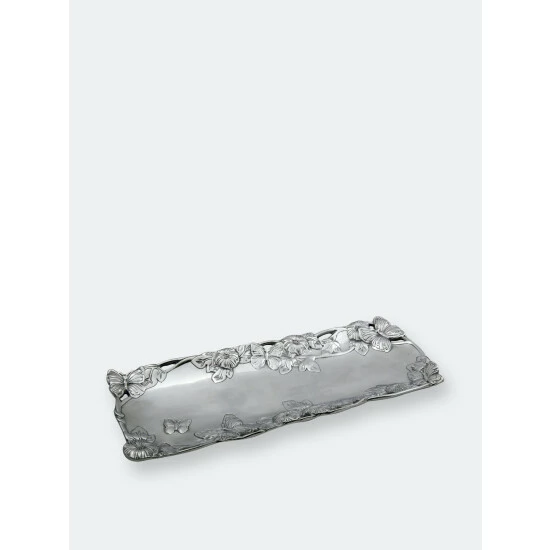 Arthur Court Designs Butterfly - Oblong Tray 19 X 7.5 Serveware 1 Arthur Court Designs Butterfly - Oblong Tray 19 X 7.5 Serveware
