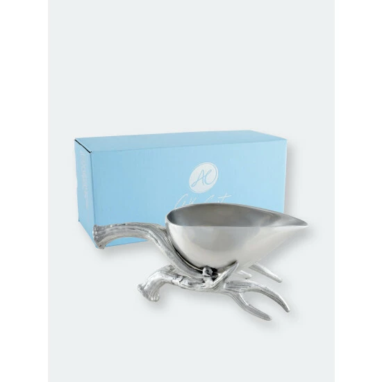 Arthur Court Designs Antler Gravy Boat Serveware 5 Arthur Court Designs Antler Gravy Boat Serveware - Image 5