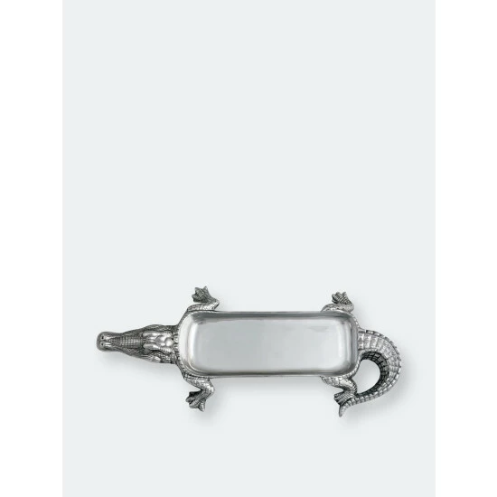 Arthur Court Designs Alligator Tray Figural Serveware 2 Arthur Court Designs Alligator Tray Figural Serveware - Image 2