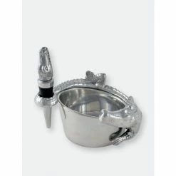 Arthur Court Designs Alligator Wine Coaster And Stopper Set Barware 14 Arthur Court Designs Alligator Wine Coaster And Stopper Set Barware -Arthur Court Designs Sales unnamed file 2291