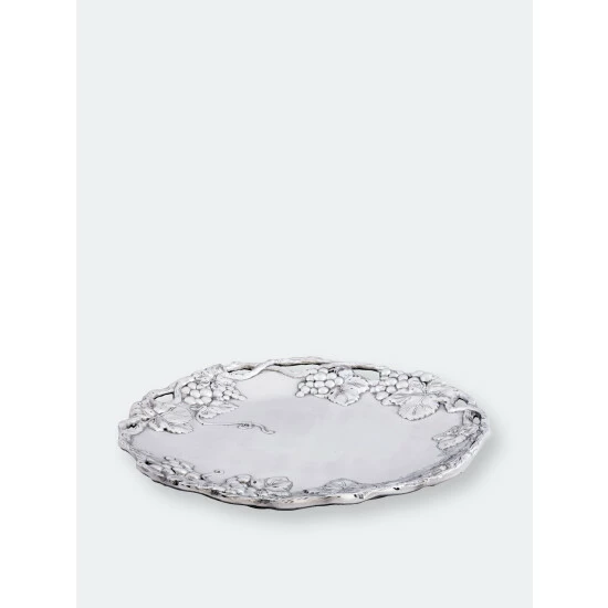 Arthur Court Designs Grape Round Tray 15 Serveware 2 Arthur Court Designs Grape Round Tray 15 Serveware - Image 2